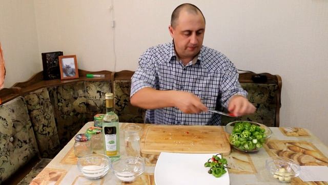 ▶️Маринованный перец чили.
