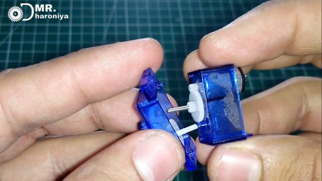Convert your sevro motor to DC Gear motor || अब खराब servo Motor को फेको मत || смотреть онлайн