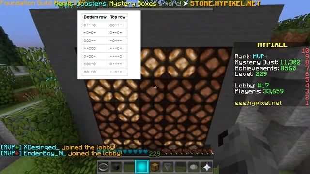 How to solve Turn Lights out Game on Hypixel ? смотреть онлайн