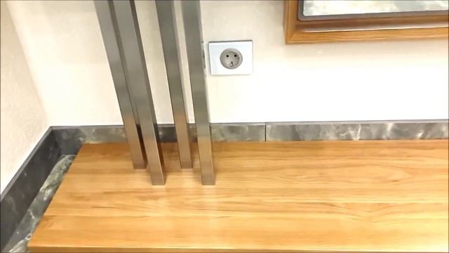 Зеркало в прихожую из массива ясеня с подсветкой смотреть онлайн