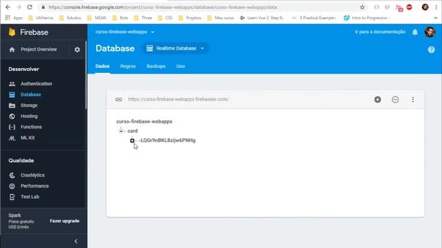 Firebase Realtime DB - Removendo um valor смотреть онлайн