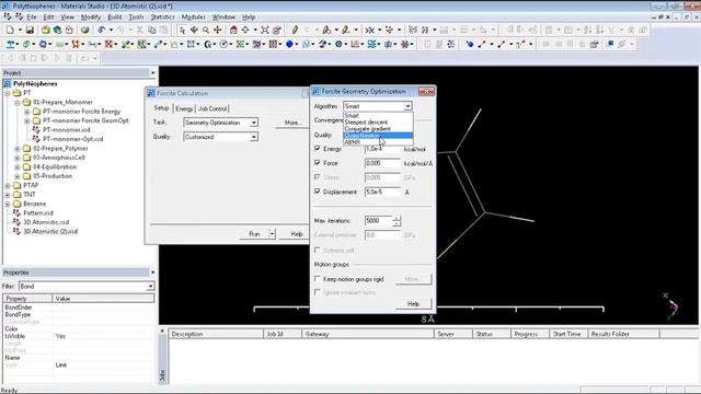 Mecánica y dinámica molecular usando Forcite en Materials Studio смотреть онлайн