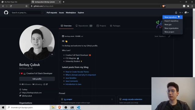 How to create HUGO website & deploy to Netlify смотреть онлайн