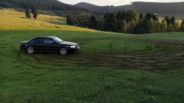 Audi 100 C4 2.8 V6 quattro drift 1080p смотреть онлайн
