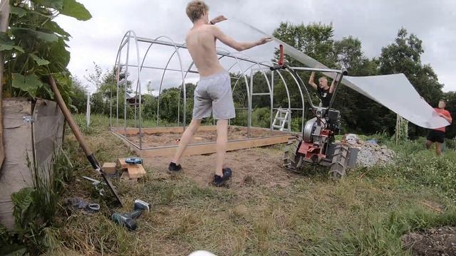 Сборка Теплицы Дачница Усиленная Примдача смотреть онлайн