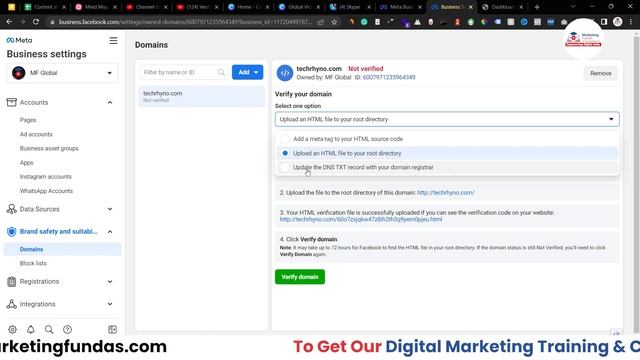 Domain Verification on Facebook | Step-by-Step Guide and Best Practices смотреть онлайн