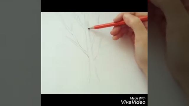 Дерево быстрый урок рисования) смотреть онлайн