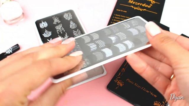 Трендовый маникюр с пластинами для стемпинга | AliExpress смотреть онлайн