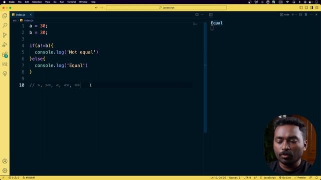 Javascript Conditional Operator смотреть онлайн