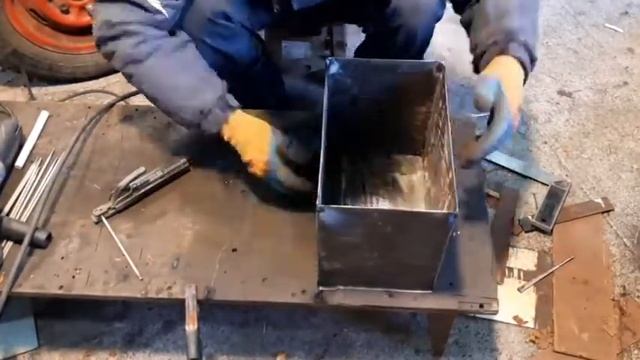 сборка ящика под аккумулятор