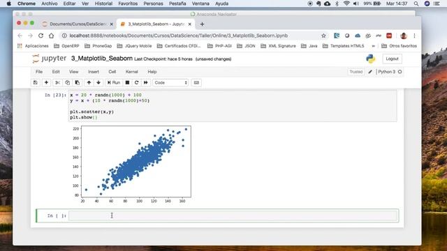 Seaborn (Parte 2): Creando gráfica de dispersión con Seaborn смотреть онлайн