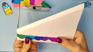 Делаем дракона из тик тока | Дракон на руку из бумаги