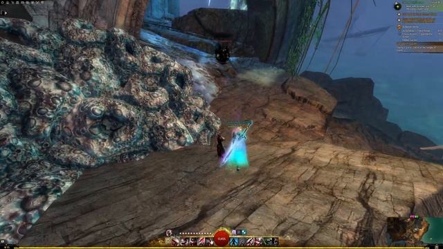 Guild Wars 2 - Jumping Puzzle - Buried Archives (Cursed Shore) смотреть онлайн