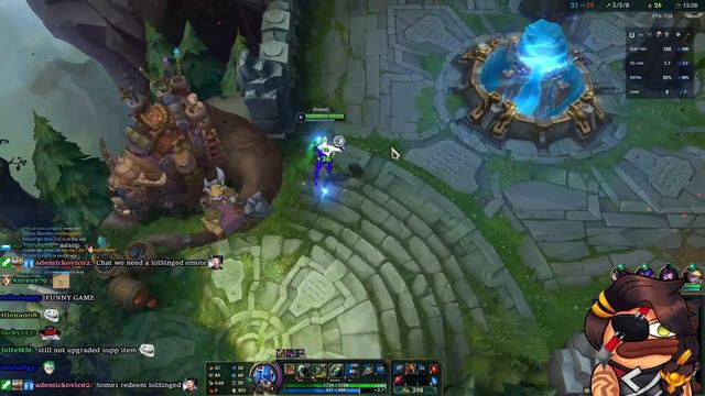 I FLIP ENEMY LIKE BURGER, SINGED SUPPORT IN 1.3K LP GAME смотреть онлайн