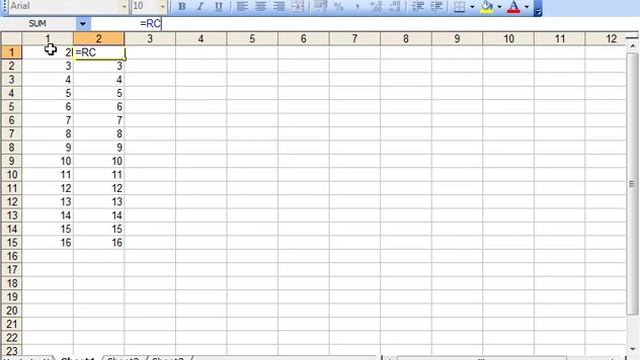 Excel Advanced Tutorial 9 - R1C1 Referencing смотреть онлайн