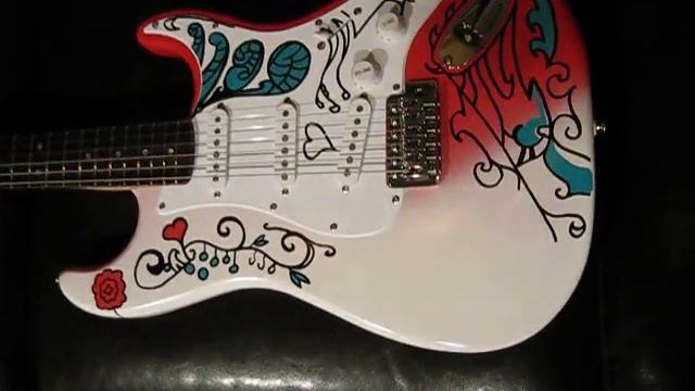 FENDER MONTEREY POP STRAT FOR SALE!! JIMI HENDRIX JOHN MAYER STRATOCASTER MODEL, GREAT BUY! смотреть онлайн