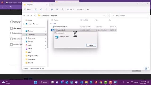 Tutorial Power BI : Install Version Report Server and Import CSV آموزش پاور بی آی смотреть онлайн