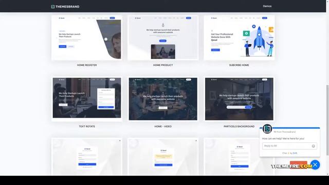 Qexal - HTML and Django Landing Page Template startup business Yui смотреть онлайн