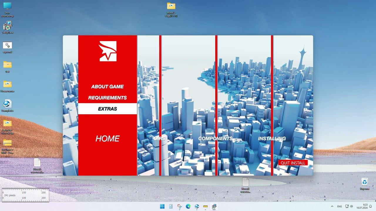 Mirrors Edge Installer FMX + Inno Setup смотреть онлайн