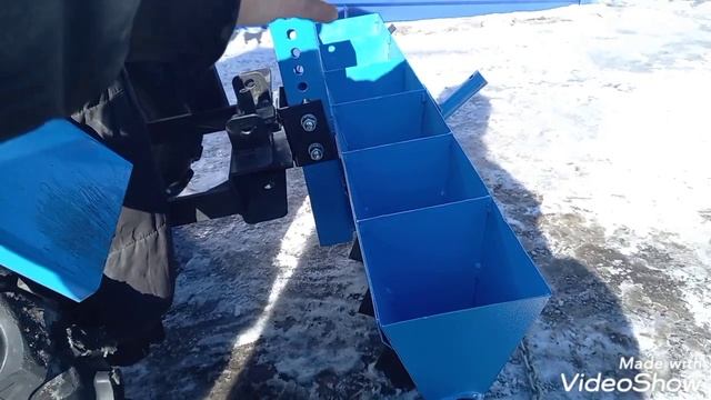 Сеялка СМ-6 "Пахарь" для мотоблока. смотреть онлайн