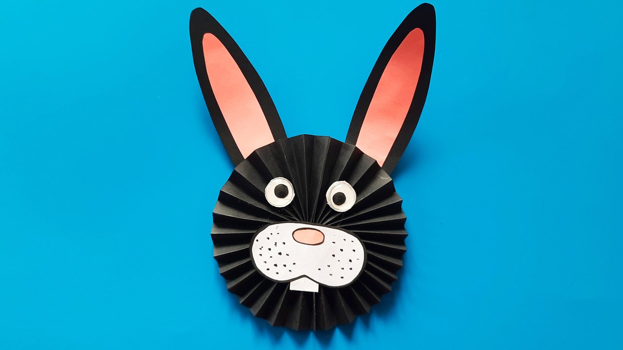 Поделка Кролик своими руками - символ 2023 года из бумаги / Ёлочная игрушка Кролик смотреть онлайн