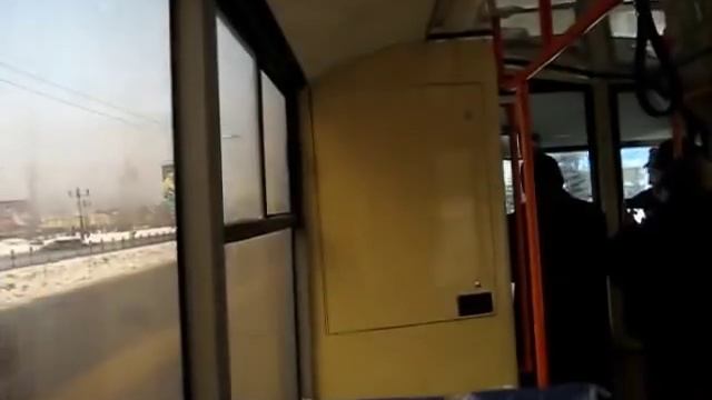 Первый выход троллейбуса БКМ-321 на линию в Курске смотреть онлайн