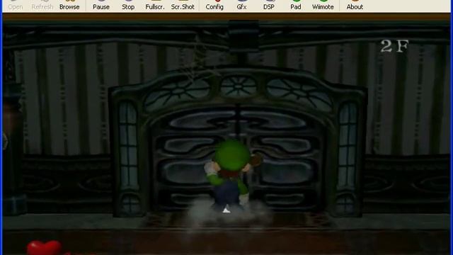 Luigi's Mansion on Dolphin SVN R 3854 - GameCube Emulator смотреть онлайн