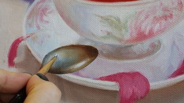 Как писать белый фарфор маслом на холсте живописно. Полная инструкция в описании к видео. смотреть онлайн