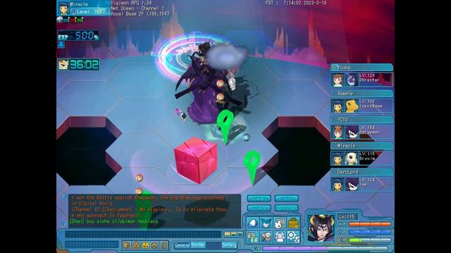 Digimon RPG Online : Royal Base - Let's Hunt Craniummon!!! смотреть онлайн