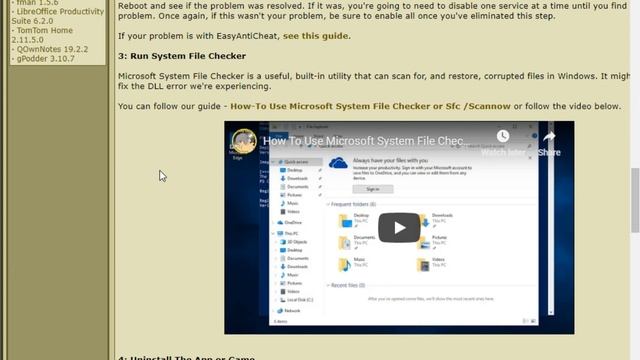 How to Fix The Application Was Unable to Start Correctly (0xc0000142)