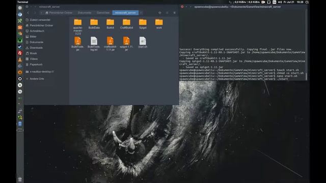 Minecraft Spigot/Bukkit # Server erstellen unter Linux [TUTORIAL][DEUTSCH] смотреть онлайн