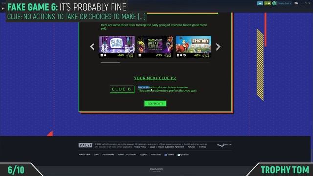 Steam Summer Sale 2022 - ALL ANSWERS - Clorthax's Quest Complete Guide + Rewards & Overview смотреть онлайн