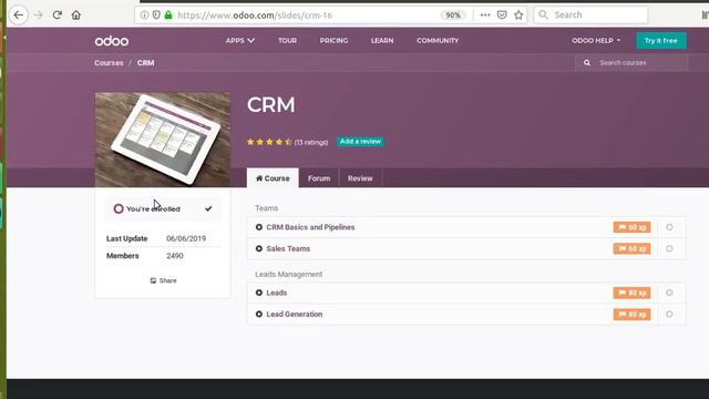 Join Odoo Courses and Get Karma, Odoo Mug and Business Game смотреть онлайн