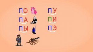 ? Учимся соединять обратные и прямые слоги. Слоги с согласным П. Читаем слова. Урок 25 (0+)