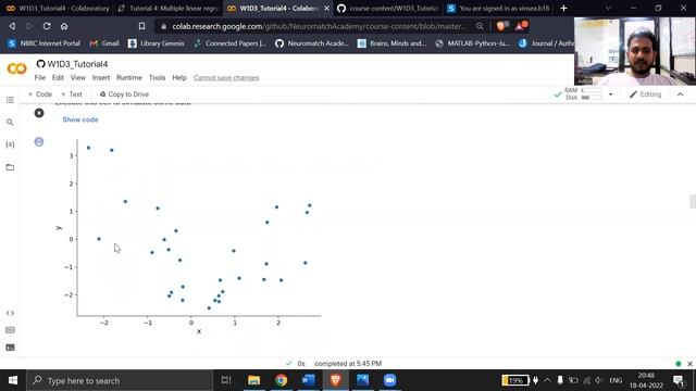 Polynomial Regression Model with Design Matrix (comp neuro TA video) смотреть онлайн