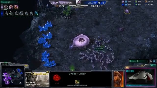 Scarlett vs Flo Game 2 Starcraft 2 From Tournaments смотреть онлайн