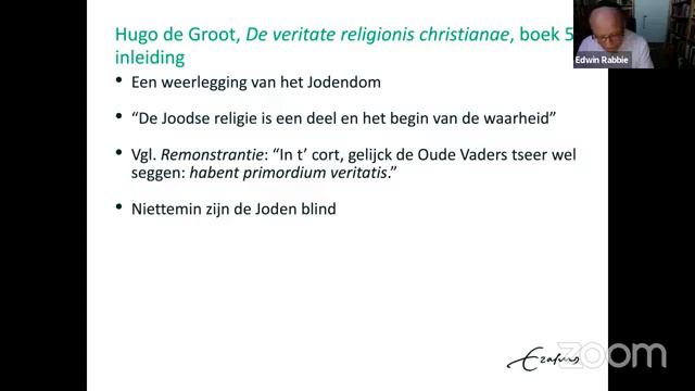 Hugo de Groot en het Jodendom; Tussen Fascinatie En Bestrijding - Prof. Dr. Mr. Edwin Rabbie смотреть онлайн