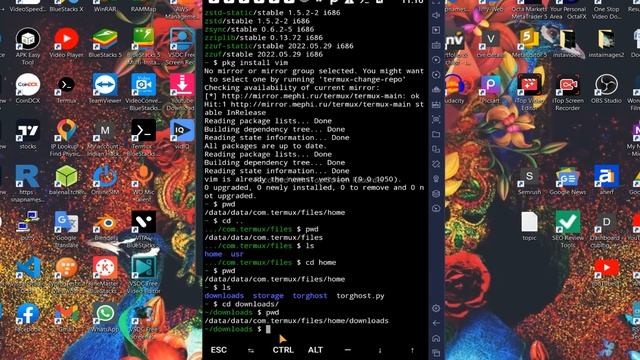 termux basic commands | what do you need to do after installing termux in hindi смотреть онлайн