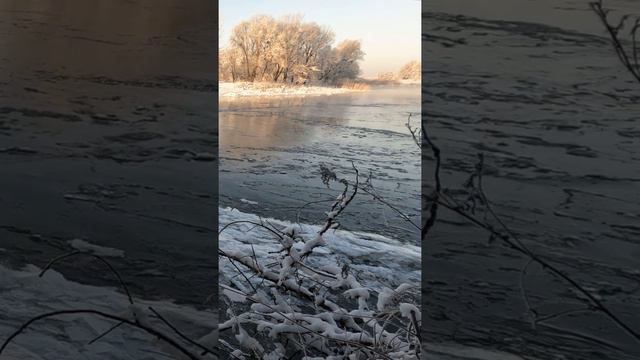 Северский #Донец замерзает #5K смотреть онлайн
