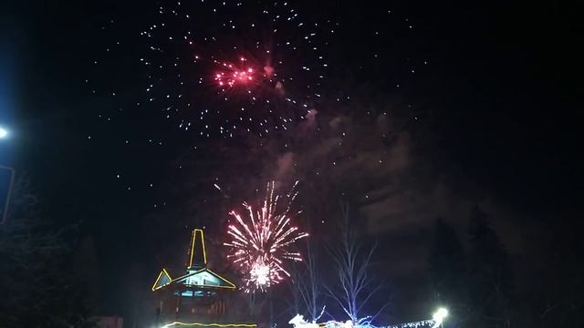 Салют на новый 2018 год в Томске смотреть онлайн