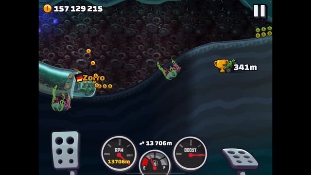 DOMINATING with MONSTER TRUCK in ADVENTURE - Hill Climb Racing 2 смотреть онлайн