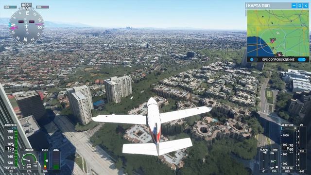 Город ангелов и первые выводы по Microsoft Flight Simulator 2020 смотреть онлайн