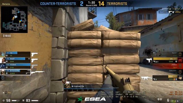 ESEA 4k with Nova Shotgun смотреть онлайн