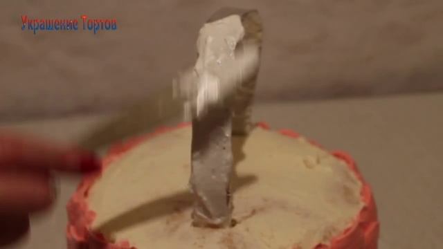 Украшение Тортов Кремом - Торт корзина/ Cake Basket Decoration