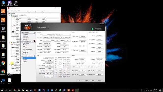 AMD FX-4300 OC @4.75GHZ Stable Settings With CPU Benchmarks смотреть онлайн