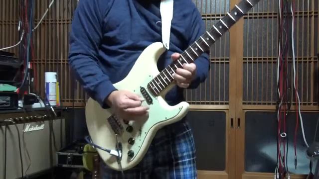 FenderJapan ST72-SC＆ MXR EVH 5150 OverDrive смотреть онлайн