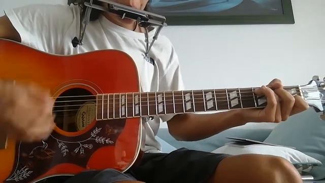 Neil Young - Tired Eyes - Harp Solo Cover смотреть онлайн