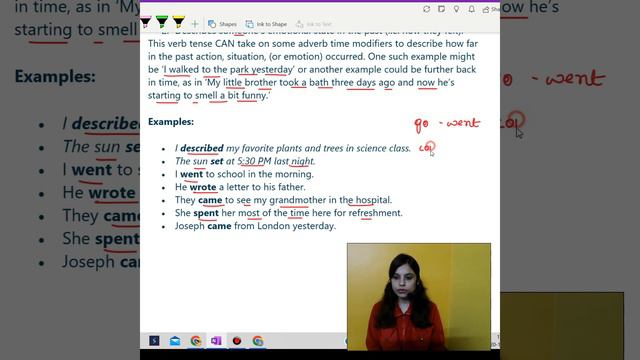 English Grammar: Simple Past Tense and Past Continuous Tense Explained with Example смотреть онлайн
