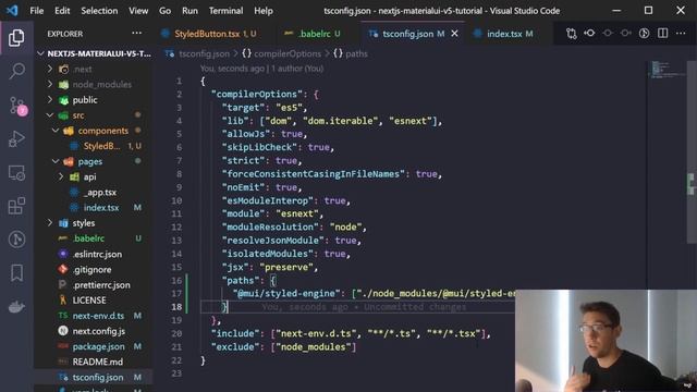 Next.js 11 setup with Material UI Version 5 | Part 2 - Styled-Components смотреть онлайн
