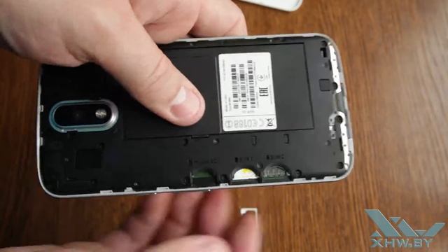 Как вставить SIM-карту в Motorola Moto G4 (XHW.BY) смотреть онлайн
